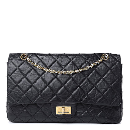 Chanel Aged Calfskin Quilted 2.55 Reissue 227 Flap Black 1 of 18