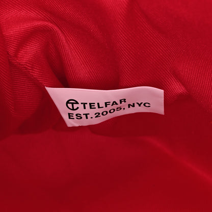 Telfar Vegan Leather Medium Shopping Bag Red 7 of 14