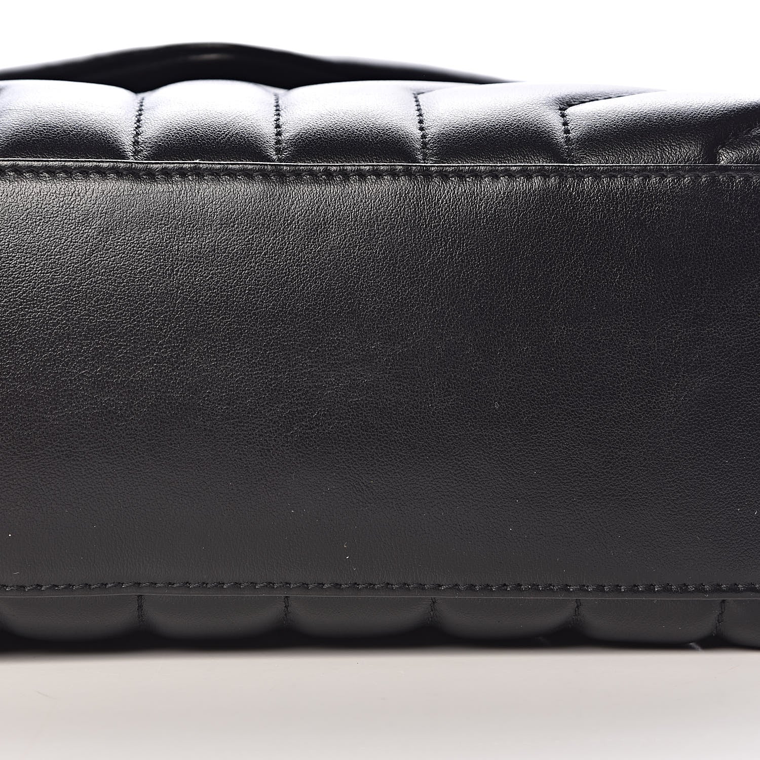 Saint Laurent Calfskin Y Quilted Monogram Small Loulou Chain Satchel Black 12 of 14
