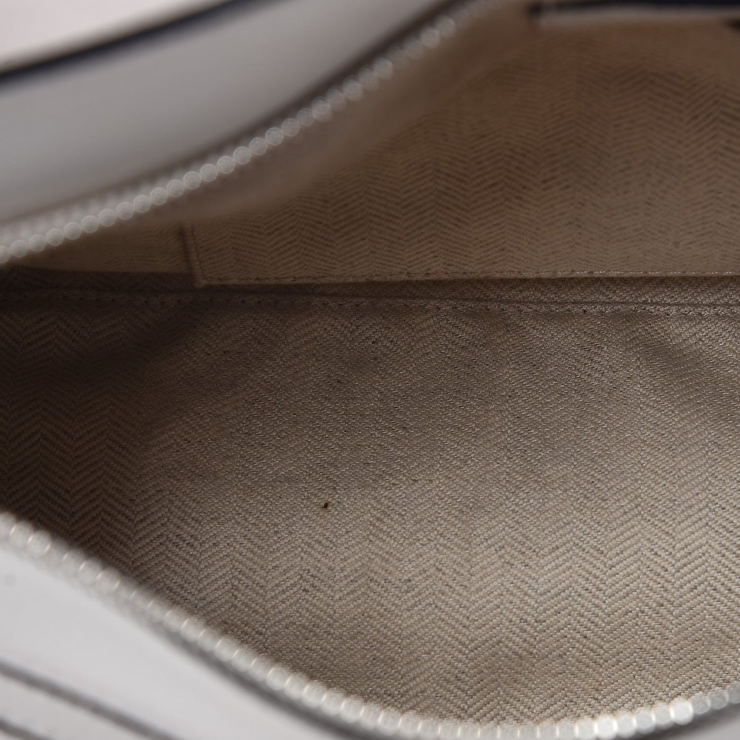 Calfskin Small Puzzle Bag White