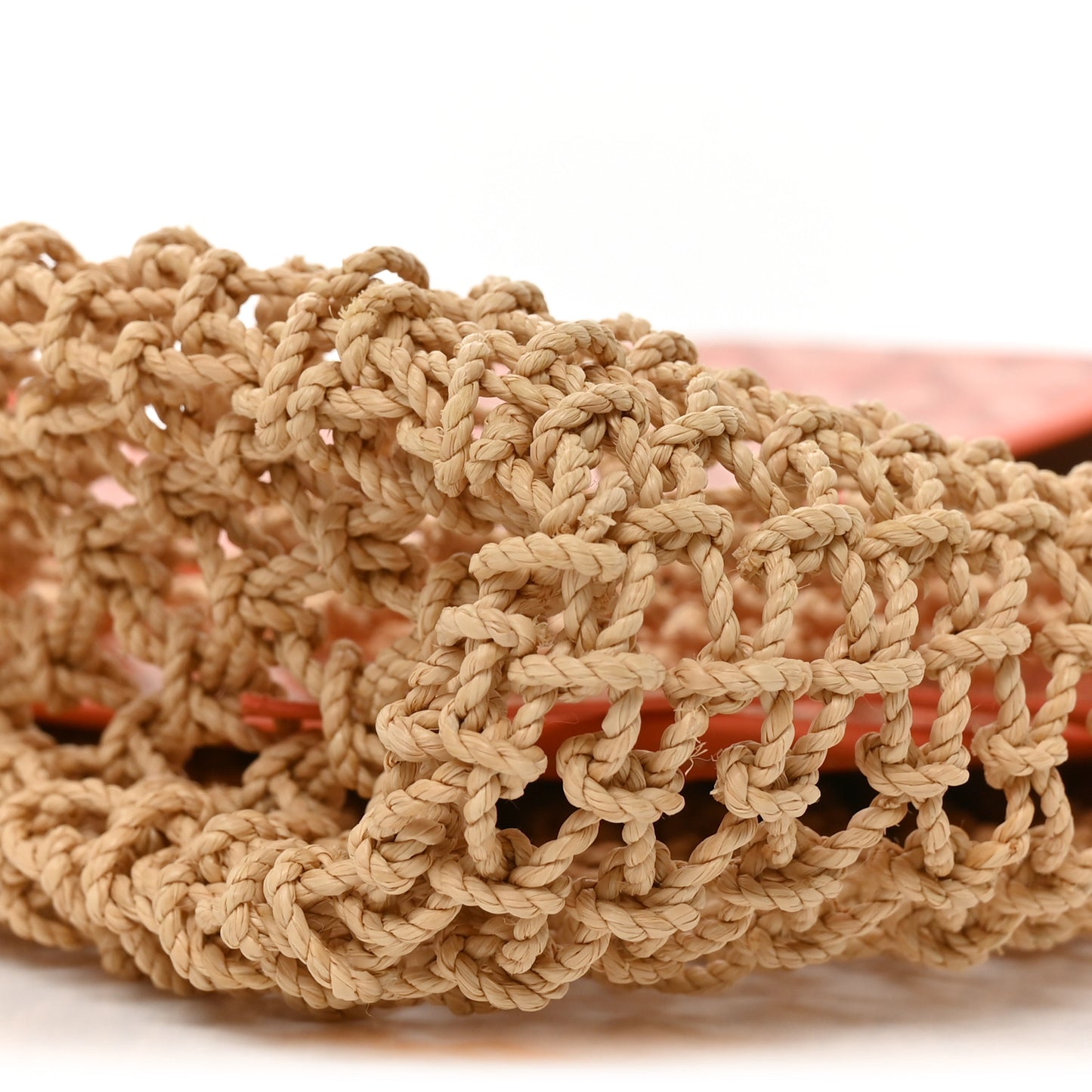 Goyardine Net Aligre Tote Coral