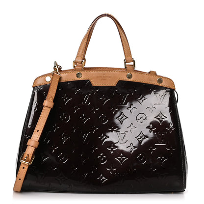 Louis Vuitton LOUIS VUITTON Vernis Brea MM Amarante 1 of 9