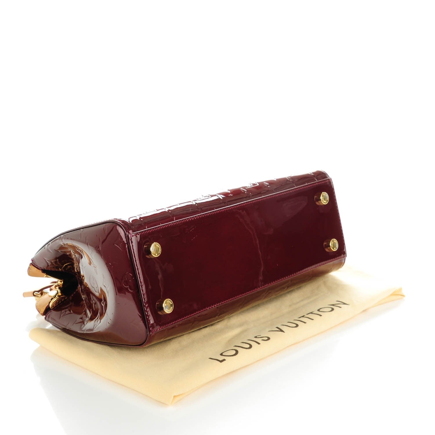Louis Vuitton Vernis Brea MM Rouge Fauviste 4 of 7