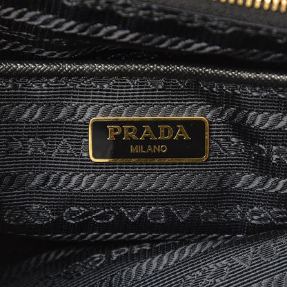 Prada Tessuto Nylon Saffiano Crossbody Bag Nero Black 6 of 8