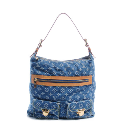 Louis Vuitton Denim Baggy GM Blue 1 of 8