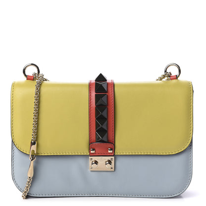 Valentino Garavani Vitello Medium Glam Lock Rockstud Flap Multicolor 1 of 8