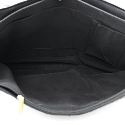 Chanel Calfskin Quilted XXL Travel Flap Bag Black 6 of 11