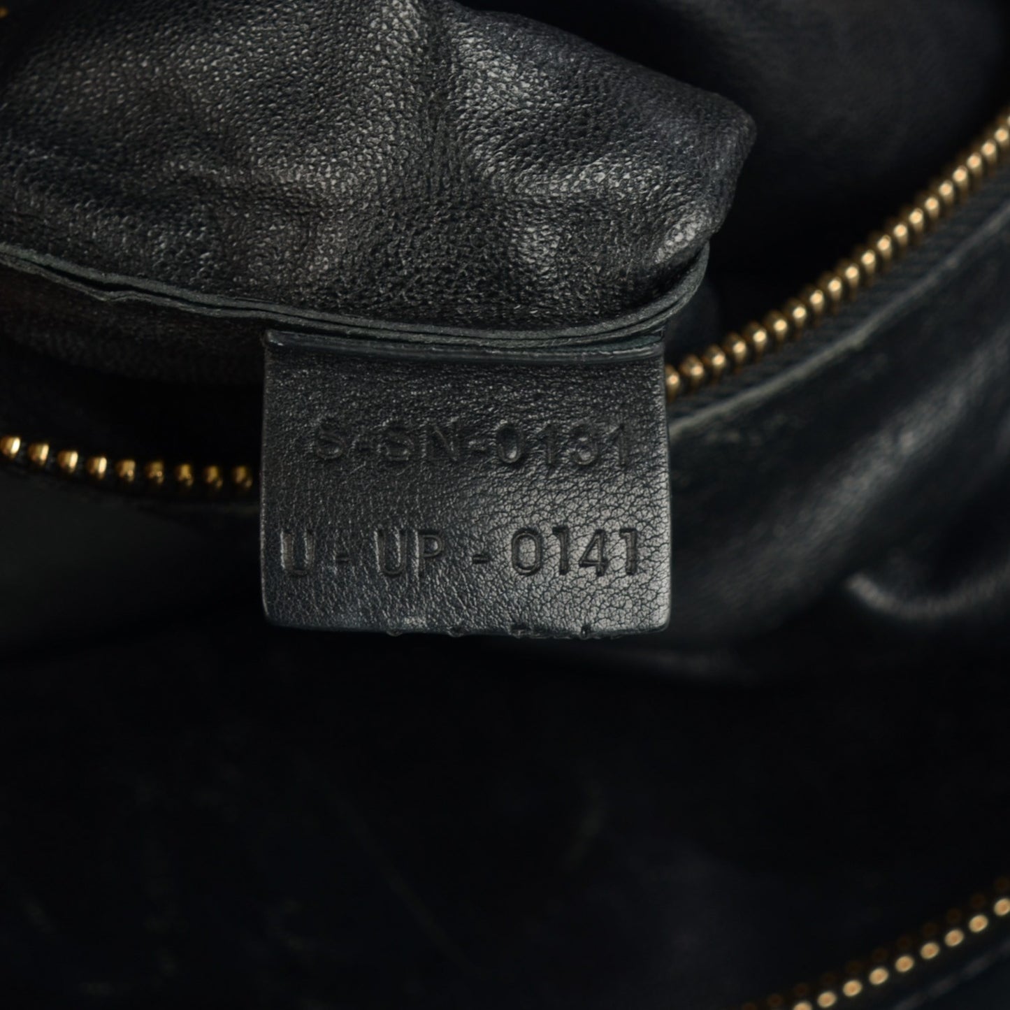 Smooth Calfskin Mini Luggage Black