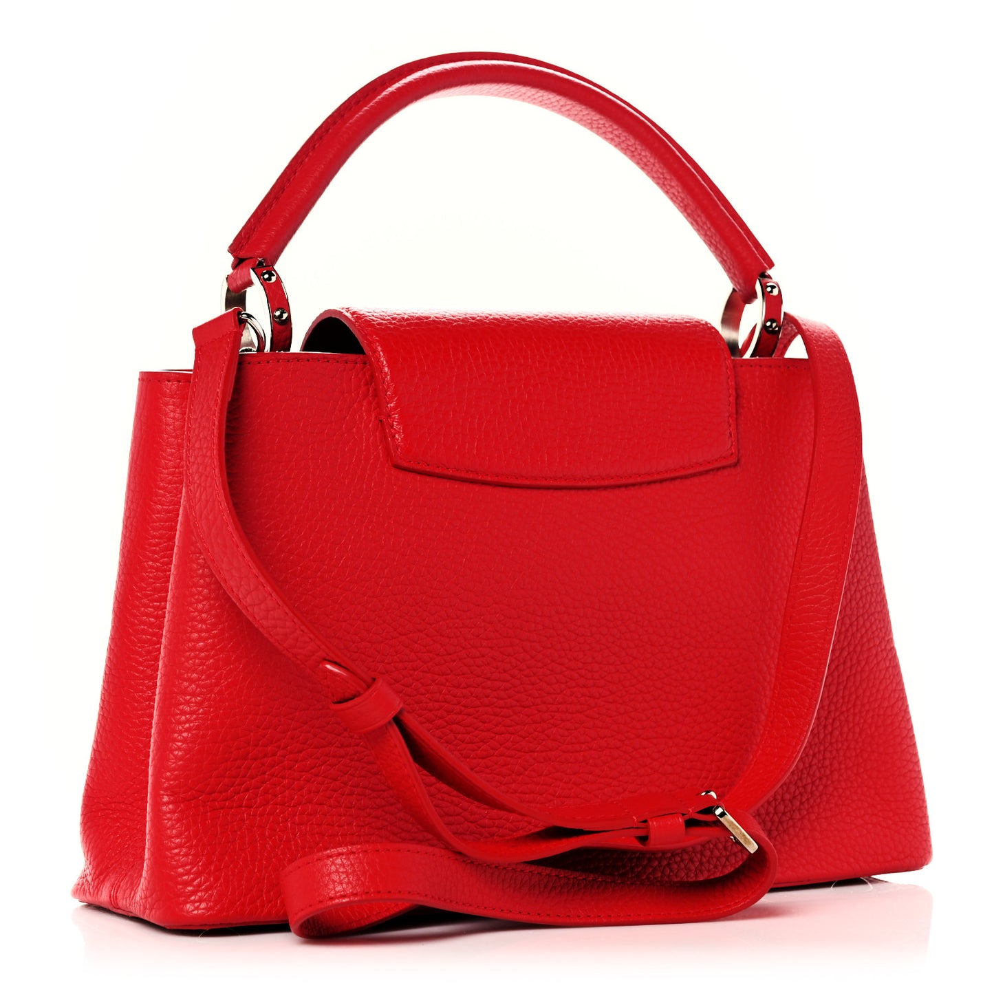 Taurillon Capucines PM Rubis
