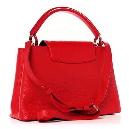 Louis Vuitton Taurillon Capucines PM Rubis 3 of 8