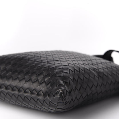 Bottega Veneta Nappa Intrecciato VN Crossbody Messenger Bag Black 11 of 17