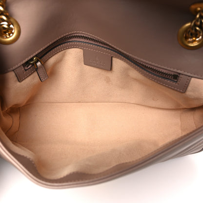 Gucci Calfskin Matelasse Small GG Marmont Shoulder Bag Porcelain Rose 5 of 11