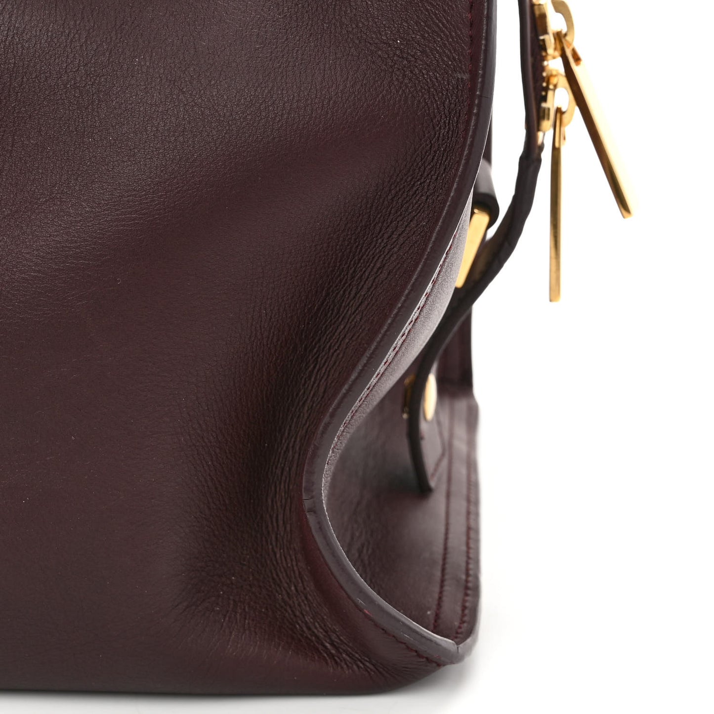 Calfskin Medium Classic Y Cabas Bordeaux