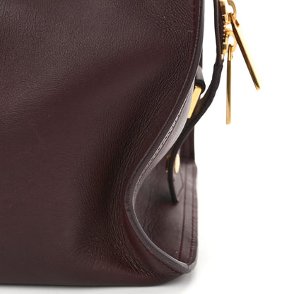 Saint Laurent Calfskin Medium Classic Y Cabas Bordeaux 10 of 10