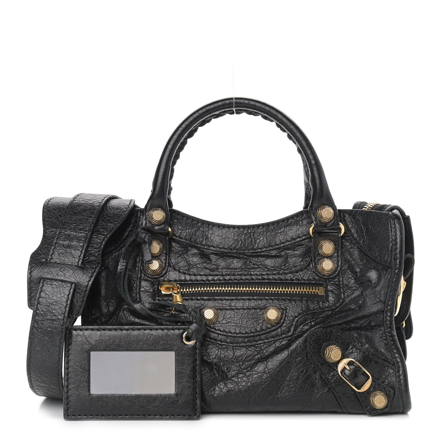 Agneau Giant 12 Gold Hardware Mini City Black