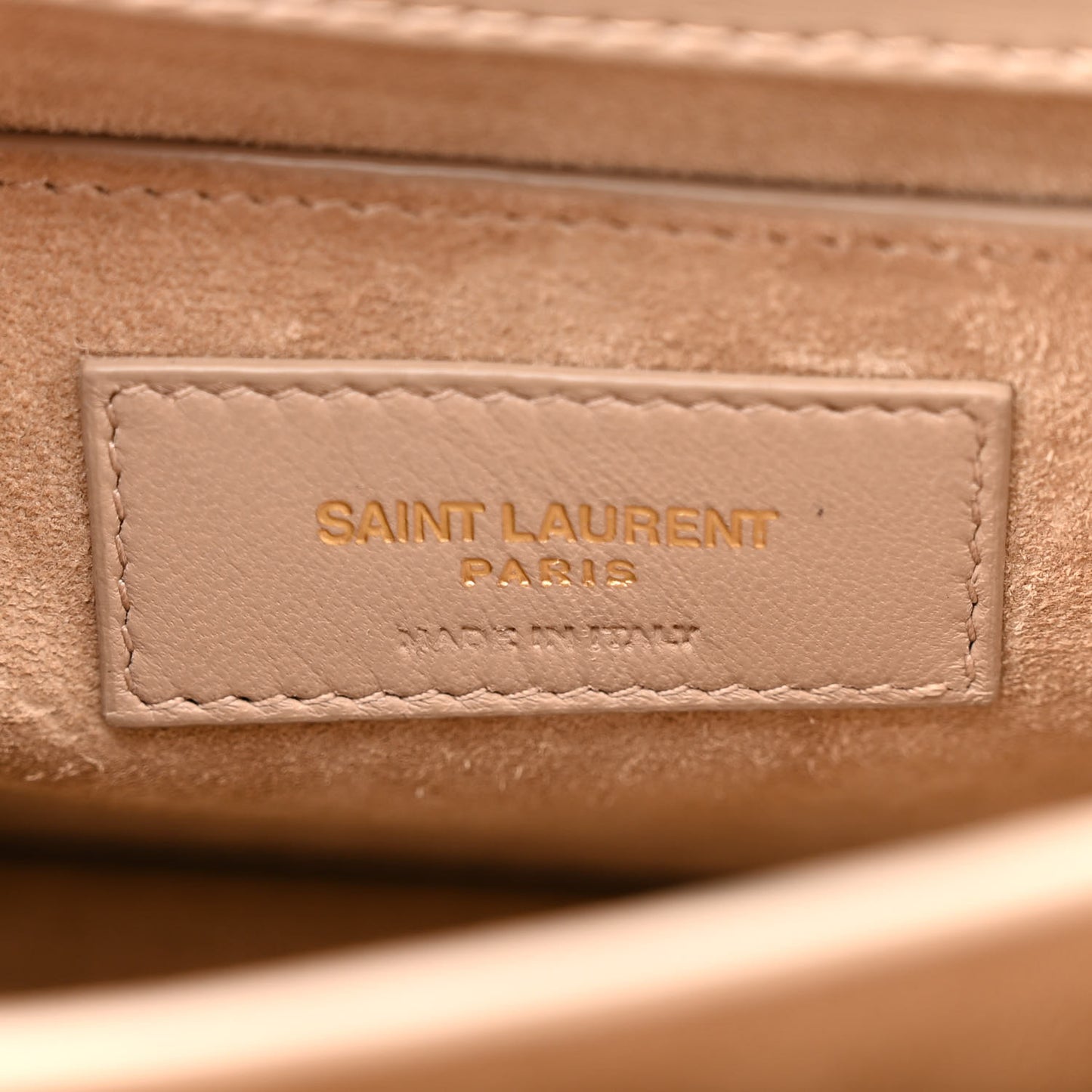 Calfskin Medium Monogram Sunset Dark Beige
