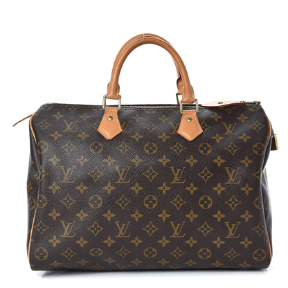 Louis Vuitton Monogram Speedy 35 1 of 10