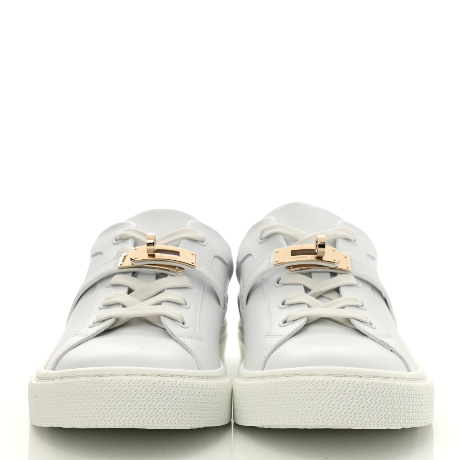 Hermes Calfskin Day Sneakers 39 White 2 of 9