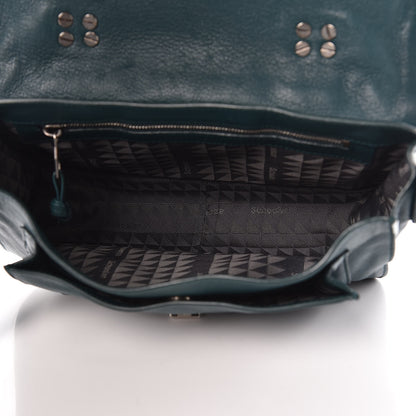 Proenza Schouler Lambskin Tiny PS1 Satchel Dark Teal 5 of 10