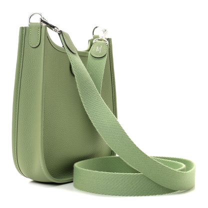 Hermes Taurillon Maurice Evelyne TPM Vert Criquet 4 of 11