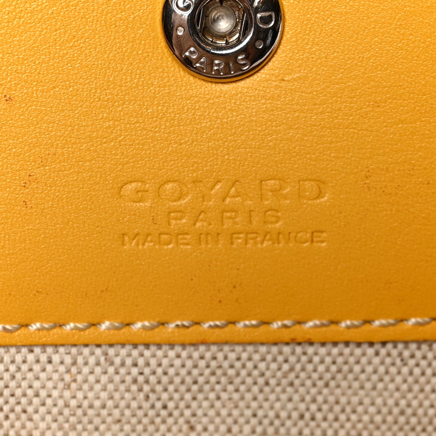 Goyard Goyardine Saint Louis PM Yellow 7 of 16