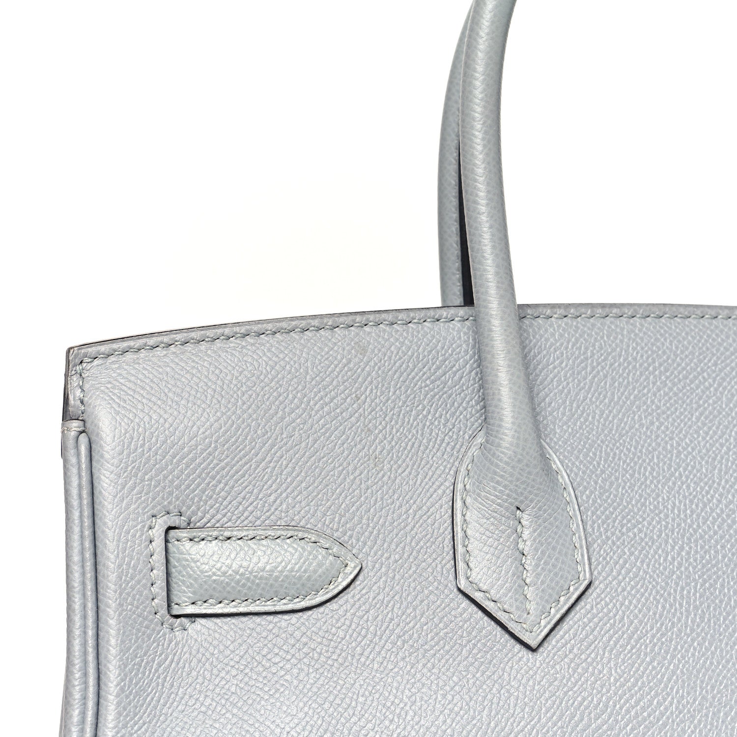 Hermes Epsom BIRKIN 30 Gris Mouette 12 of 13