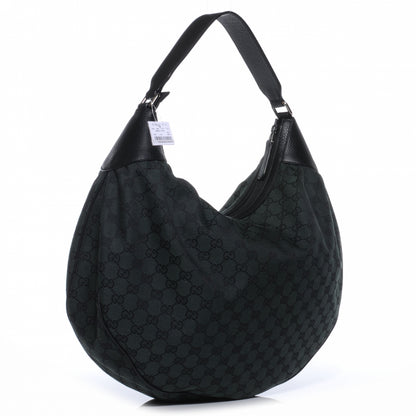 Gucci Monogram Large Hobo Green 3 of 7