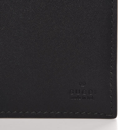 Gucci Calfskin Blooms Long Wallet Black 6 of 8