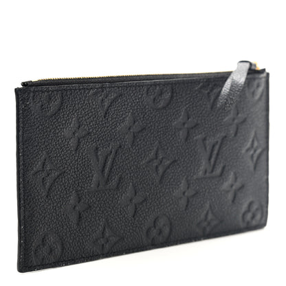Louis Vuitton Empreinte Felicie Chain Wallet Zippered Insert Black 3 of 6