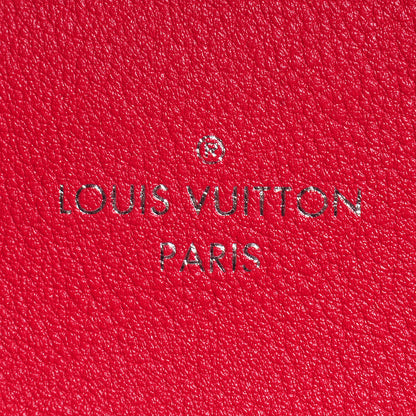 Louis Vuitton Veau Cachemire Soft Lockit MM Framboise 6 of 9