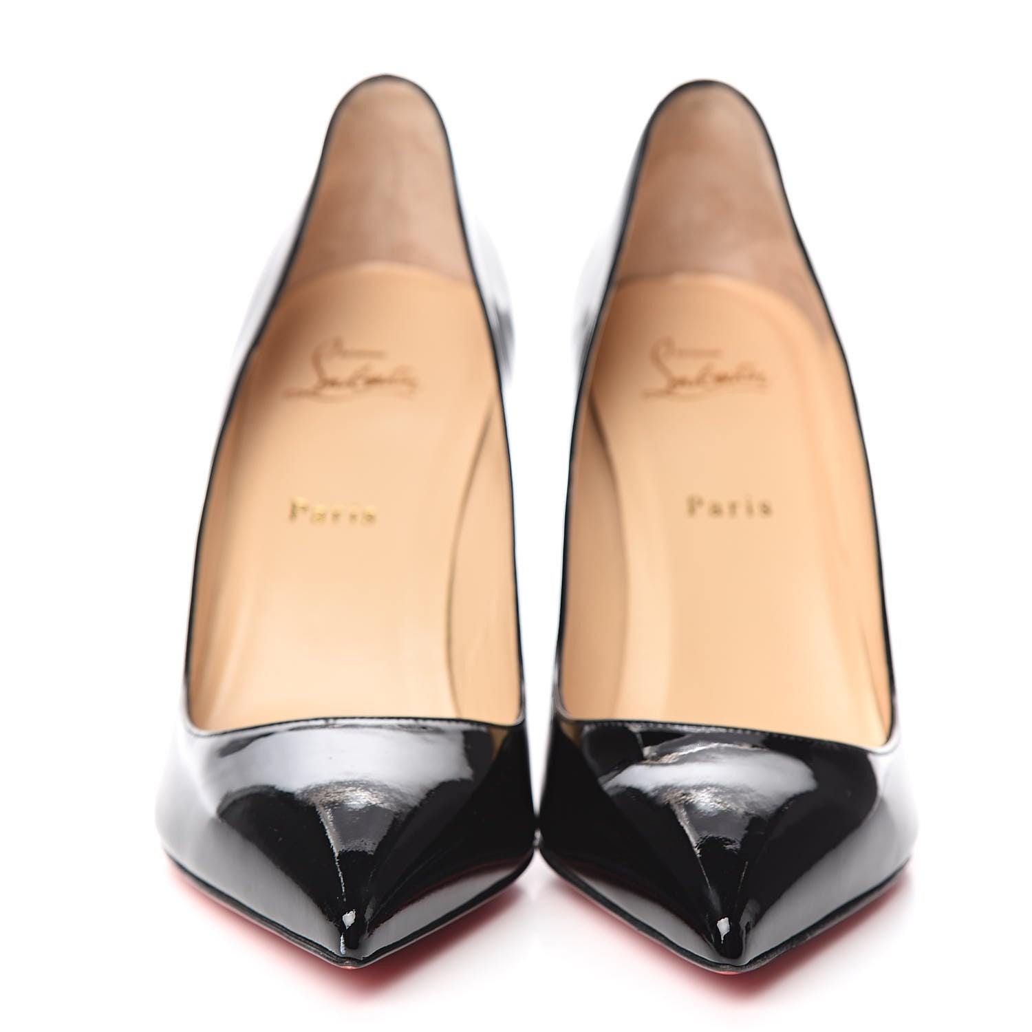 Christian Louboutin Patent Pigalle 85 Pumps 41 Black 2 of 8