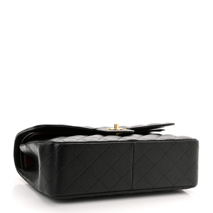 Chanel Caviar Quilted Jumbo Double Flap Black 4 of 11