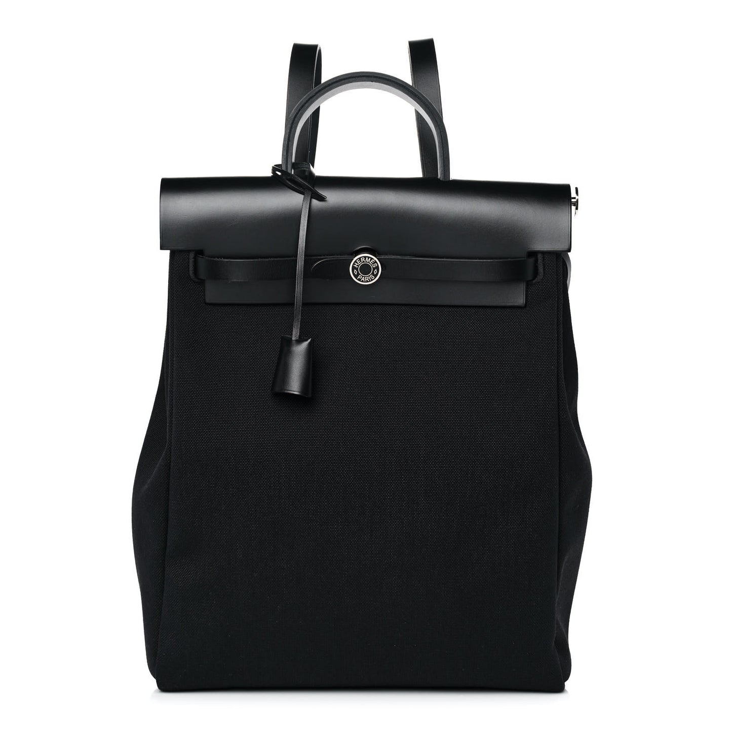 Military Toile Vache Hunter Herbag a Dos Zip Retourne Backpack Black