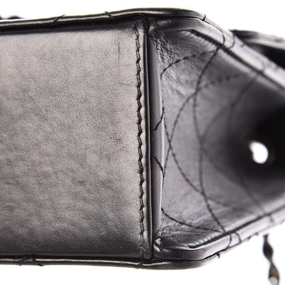Chanel Calfskin Stitched Medium Single Flap Black 11 of 11