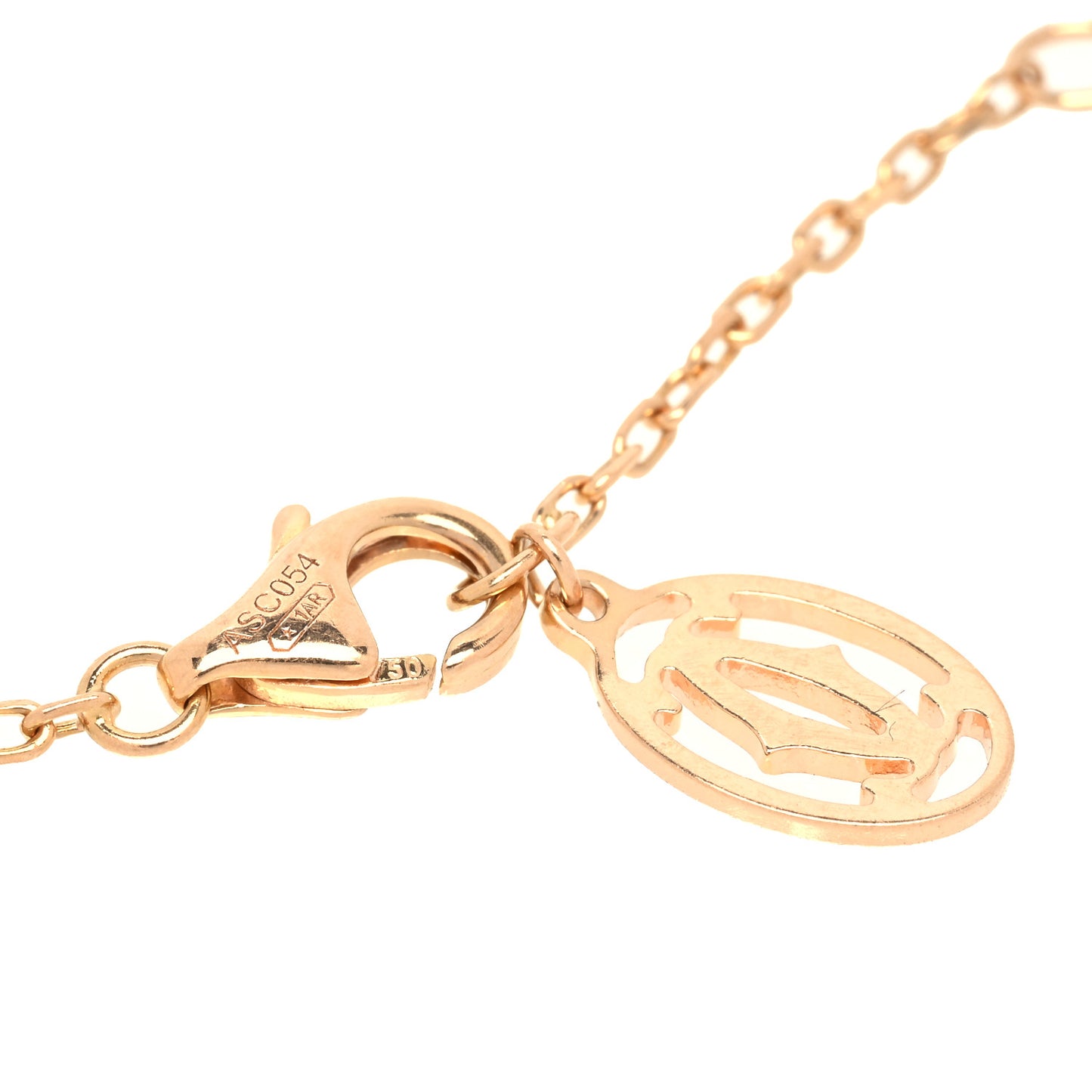 18K Pink Gold Diamond SM D'Amour Bracelet