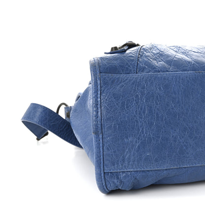 Balenciaga Agneau Arena Classic Hardware Medium Le City Blue 8 of 9