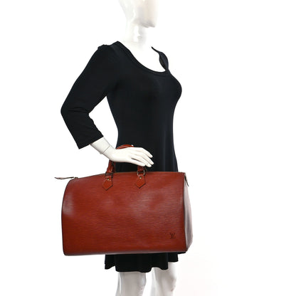 Louis Vuitton Epi Speedy 40 Kenyan Fawn 2 of 18