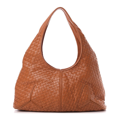 Bottega Veneta Nappa Intrecciato Ball Hobo Orange 1 of 12