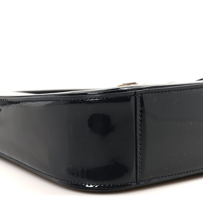 Saint Laurent Patent Le 5 A 7 Hobo Dark Notte 9 of 10