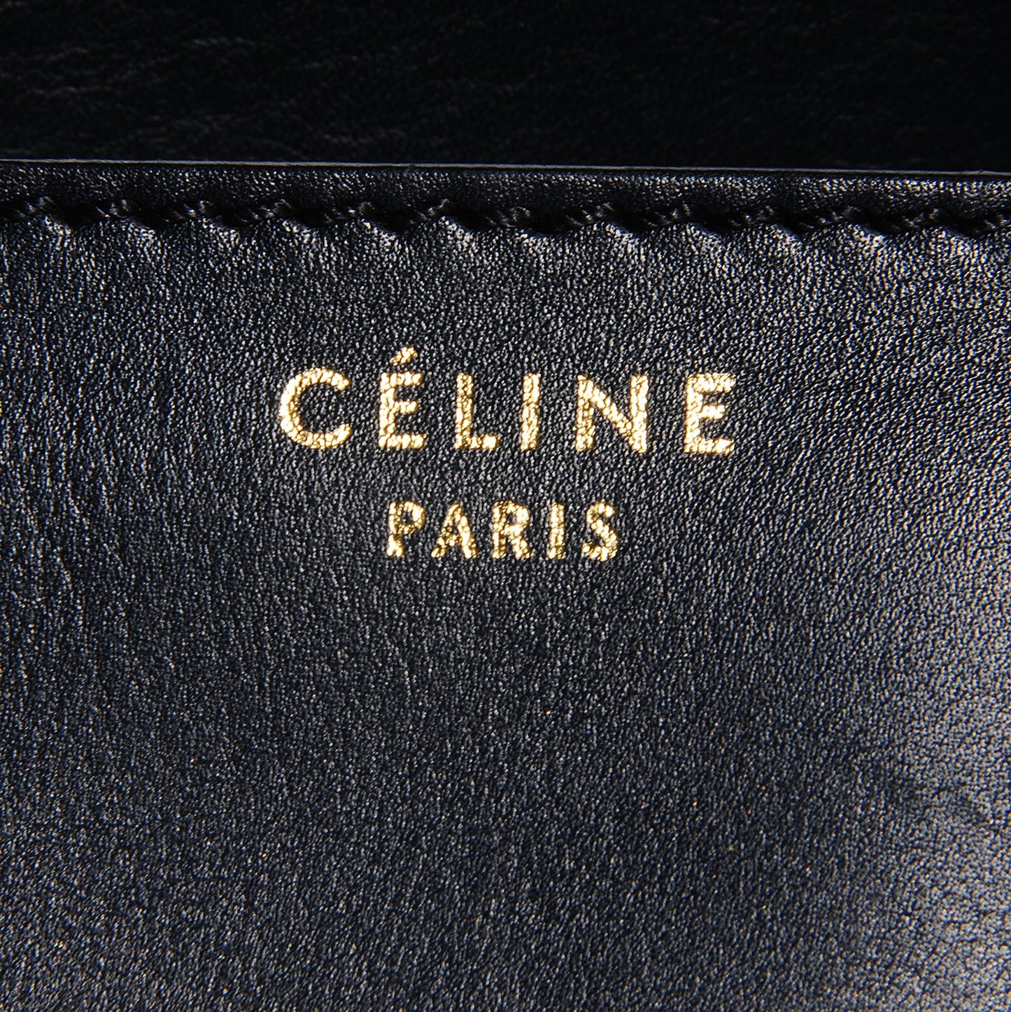 Smooth Calfskin Mini Luggage Navy