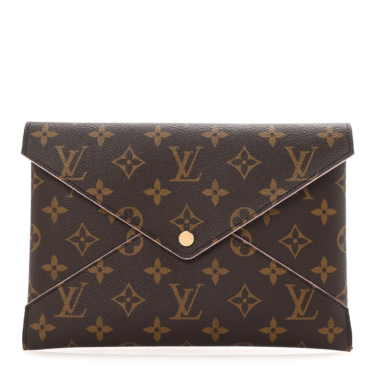 Monogram Large Kirigami Pochette Insert Rose Ballerine