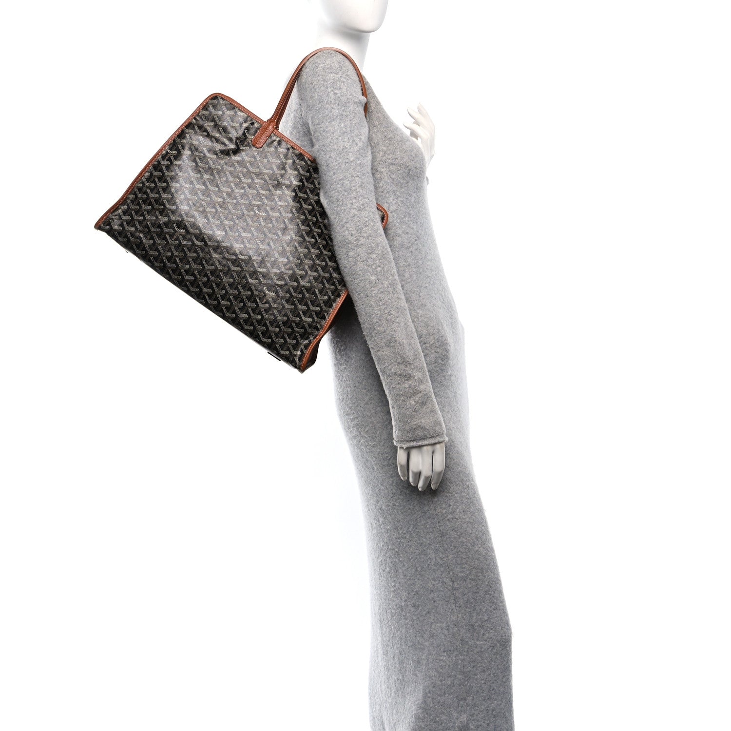 Goyard Goyardine Sac Hardy Pet Carrier PM Black Gold 3 of 12
