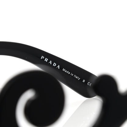 Prada Baroque Sunglasses SPR 27N Black 5 of 6