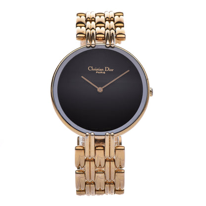 Christian Dior Stainless Steel 32mm Bagheera Quartz Watch Black 1 of 6