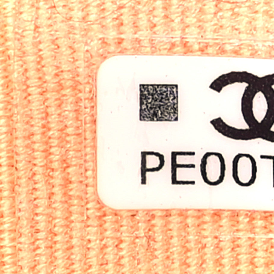 Lambskin Quilted Sunset Boulevard Pouch Case Coral Orange