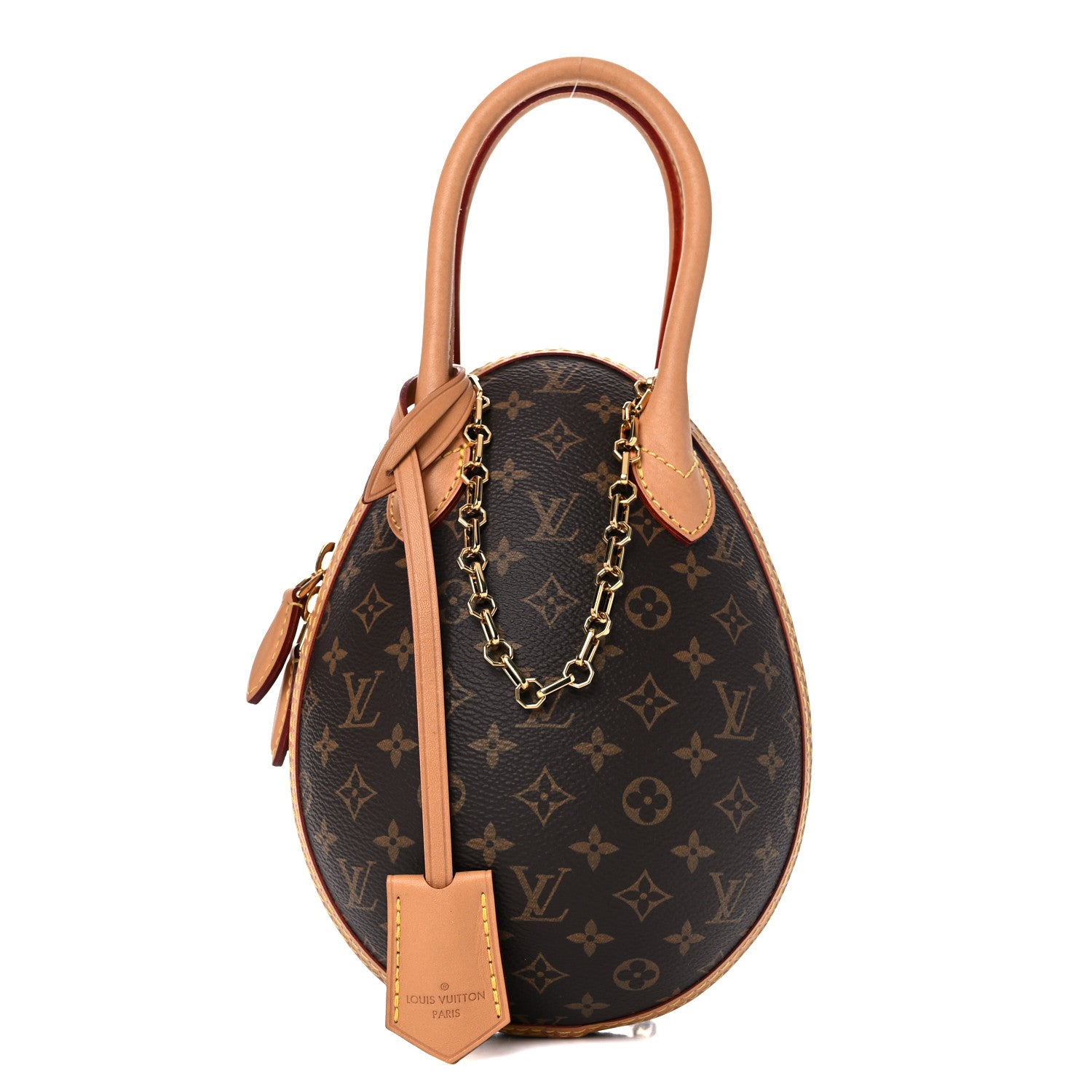 Louis Vuitton Monogram Egg Bag Black 1 of 14