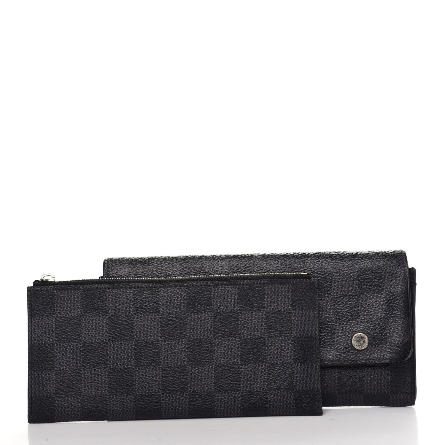 Louis Vuitton Damier Graphite Portefeuille Long Modulable Wallet 3 of 7