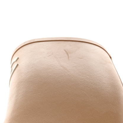 Chanel Caoutchouk CC High Boots 39 Beige 12 of 13