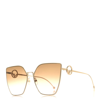 Fendi Metal F is Fendi Sunglasses FF 0323/S Gold 1 of 7