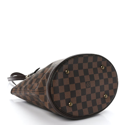 Louis Vuitton Damier Ebene Marais Bucket 23 5 of 10